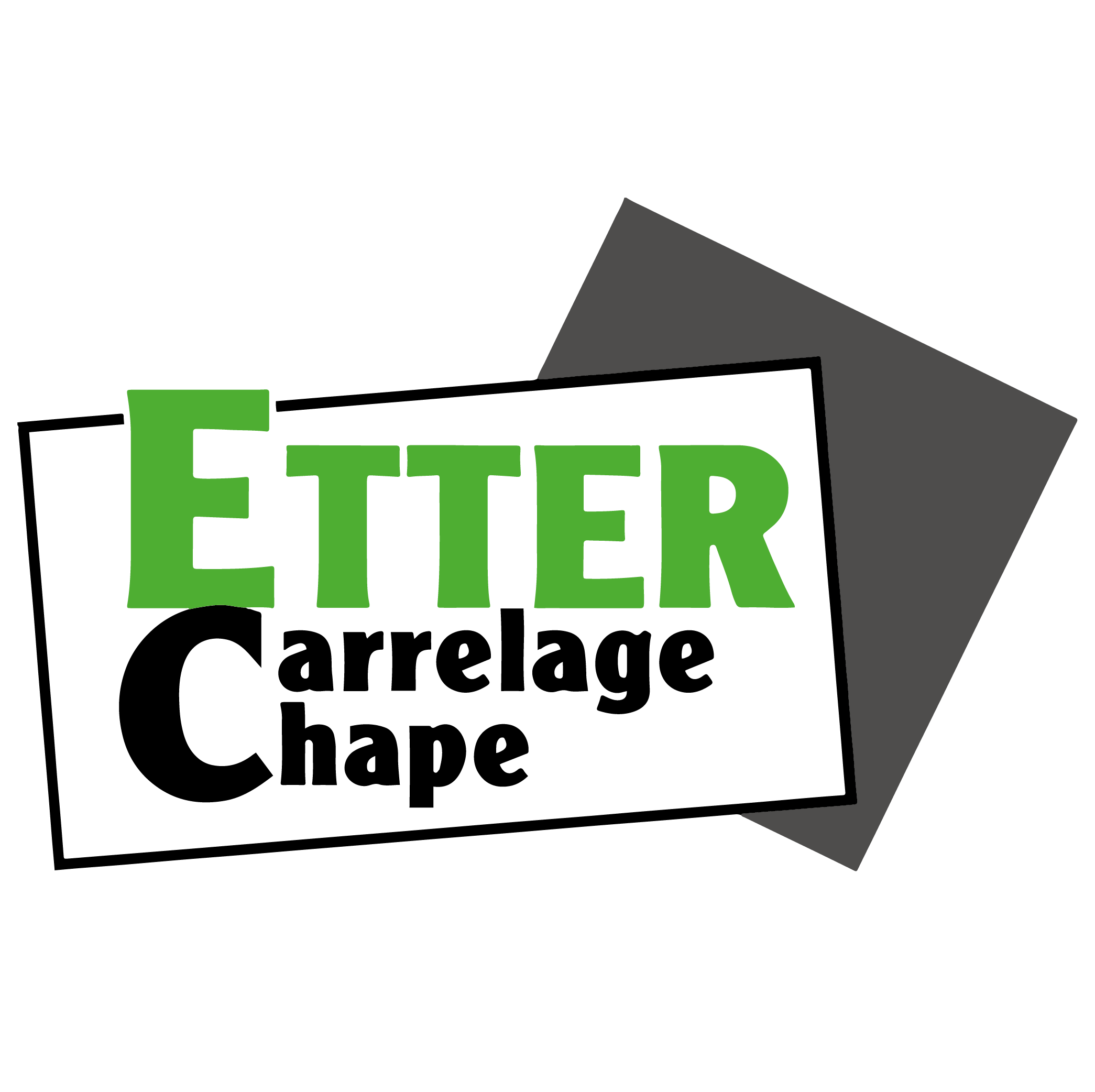 ETTER CARRELAGE • LOGO ENTETE SITE
